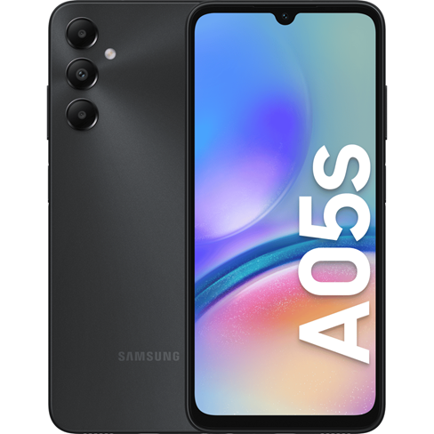 Samsung Galaxy A05s 64GB - Black - Mobiltelefon