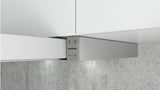 Siemens iQ300 LI67RB531 emhætte Semi indbygget (træk ud) Metallic, Sølv 728 m³/t