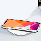 Gennemsigtige 3in1 case til iPhone 13 Pro ramme gel cover sort