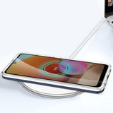 Klar 3in1 Case til Samsung Galaxy A32 5G Frame Gel Cover Blå
