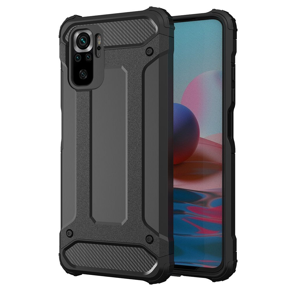 Hybrid Armor pansrede hybrid case cover Xiaomi Redmi Note 11 Pro + 5G (Kina) / 11 Pro 5G (Kina) / Mi11i HyperCharge / Poco X4 NFC 5G sort