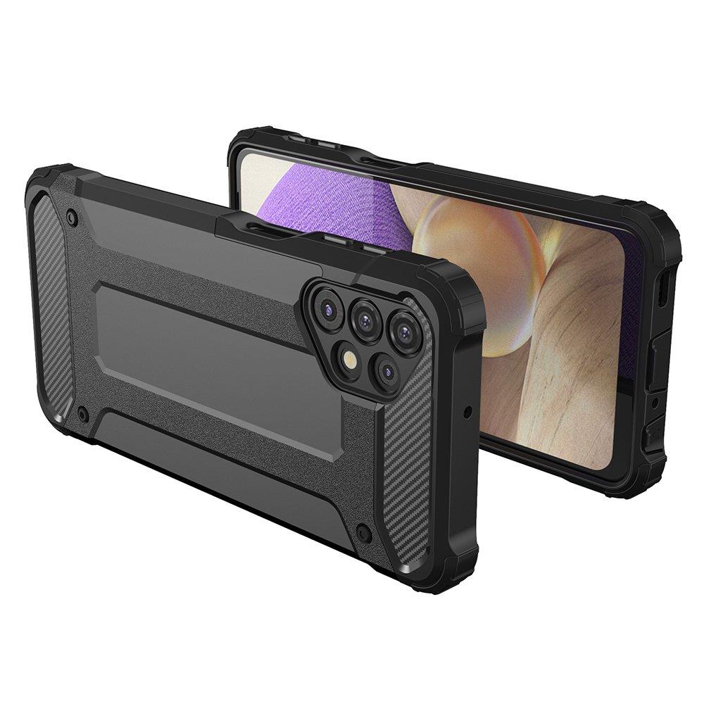 Hybrid Armor Case Tough Rugged Cover til Samsung Galaxy A73 blå