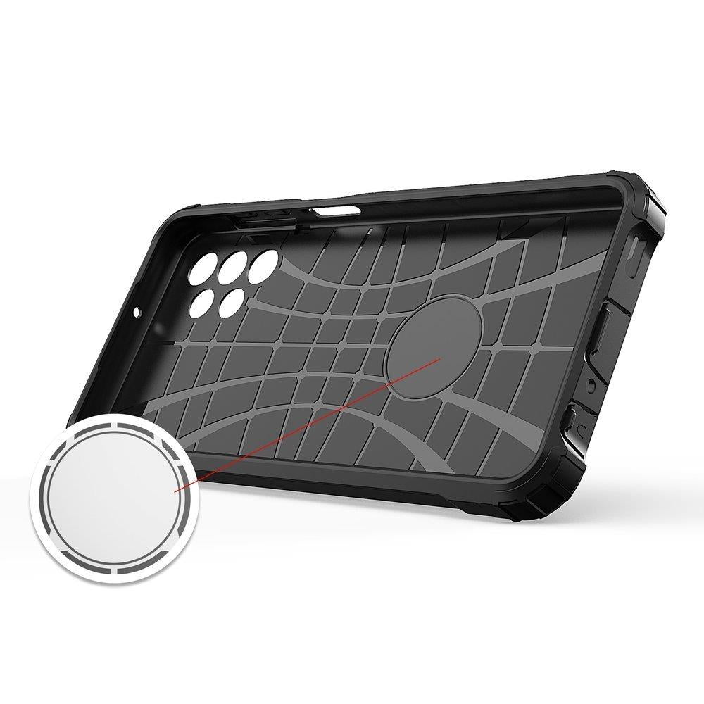 Hybrid Armor Case Tough Rugged Cover til Samsung Galaxy A73 blå