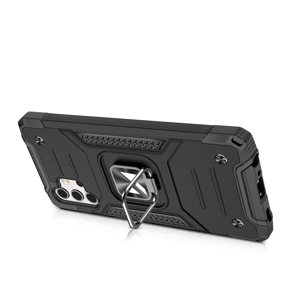 Wozinsky Ring Armor Armored Hybrid Case Cover + Magnetisk Mount til Samsung Galaxy A73 guld