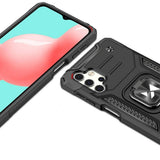 Wozinsky Ring Armor robust hybrid case cover + magnetisk holder til Samsung Galaxy A73 blå