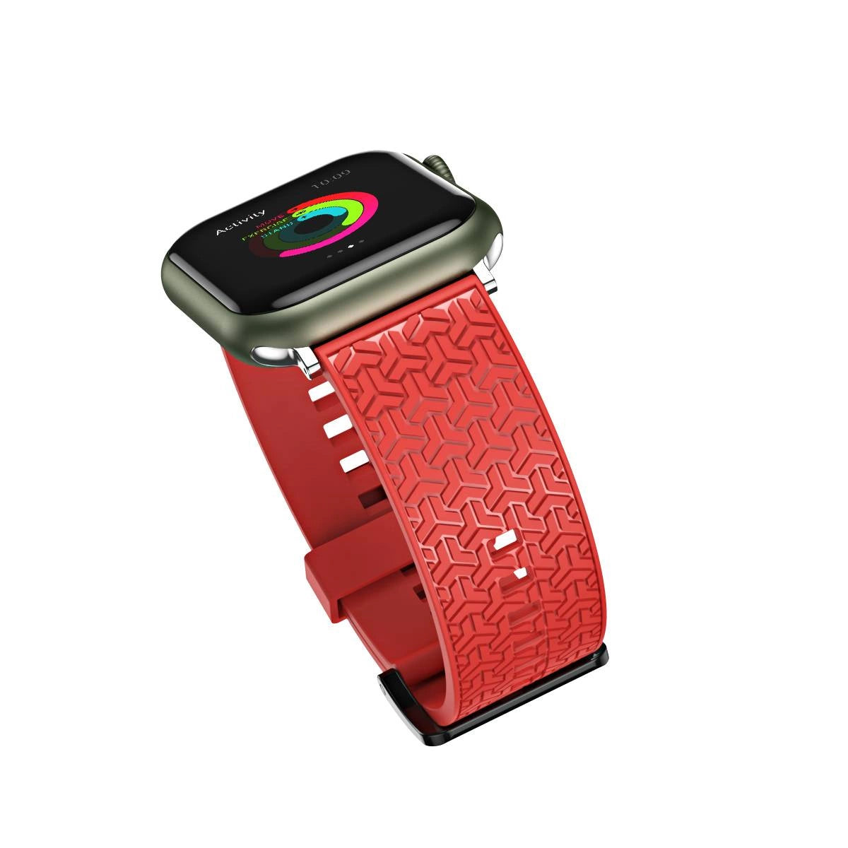 Watch Strap Y Watchband Armbånd til Apple Watch 42 / 44 / 45 mm - Rød