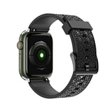 Watch Strap Y Watchband Armbånd til Apple Watch 42 / 44 / 45 mm - sort