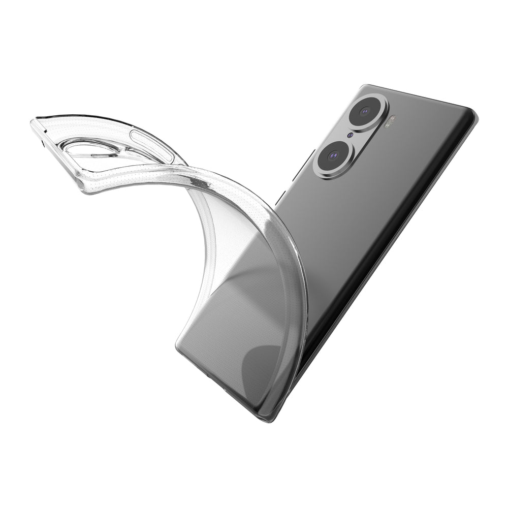 Ultra klar 0,5 mm Honor 60 gel dæk gennemsigtig