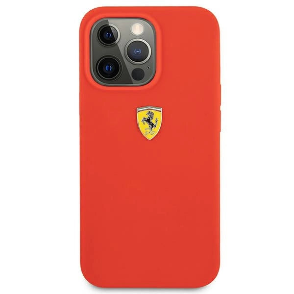 Ferrari FESSIHCP13XRE iPhone 13 Pro Max 6.7" red/red hardcase Silicone