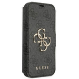 Guess GUBKP13L4GMGGR iPhone 13 Pro / 13 6.1" grey/grey book 4G Big Metal Logo