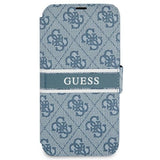 Guess GUBKP13S4GDBL iPhone 13 mini 5.4" blue/blue book 4G Stripe