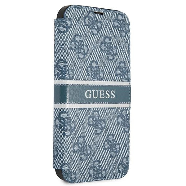 Guess GUBKP13S4GDBL iPhone 13 mini 5.4" blue/blue book 4G Stripe