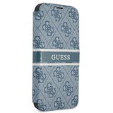 Guess GUBKP13S4GDBL iPhone 13 mini 5.4" blue/blue book 4G Stripe
