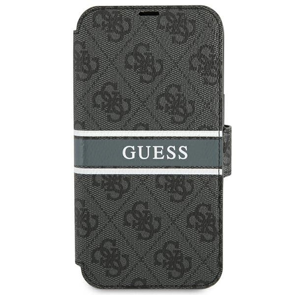 Guess GUBKP13S4GDGR iPhone 13 mini 5.4" grey/grey book 4G Stripe
