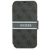 Guess GUBKP13S4GDGR iPhone 13 mini 5.4" grey/grey book 4G Stripe