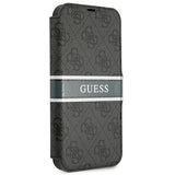 Guess GUBKP13S4GDGR iPhone 13 mini 5.4" grey/grey book 4G Stripe