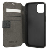 Guess GUBKP13S4GDGR iPhone 13 mini 5.4" grey/grey book 4G Stripe