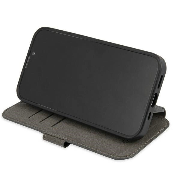 Guess GUBKP13S4GDGR iPhone 13 mini 5.4" grey/grey book 4G Stripe