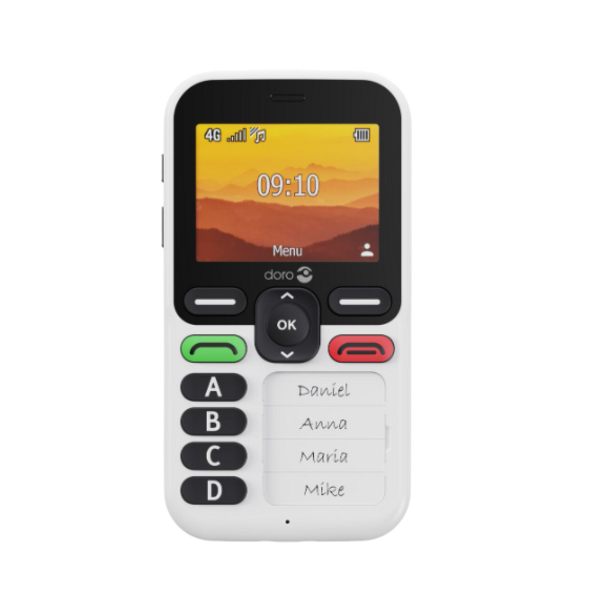 *Doro Leva X10, White/Black