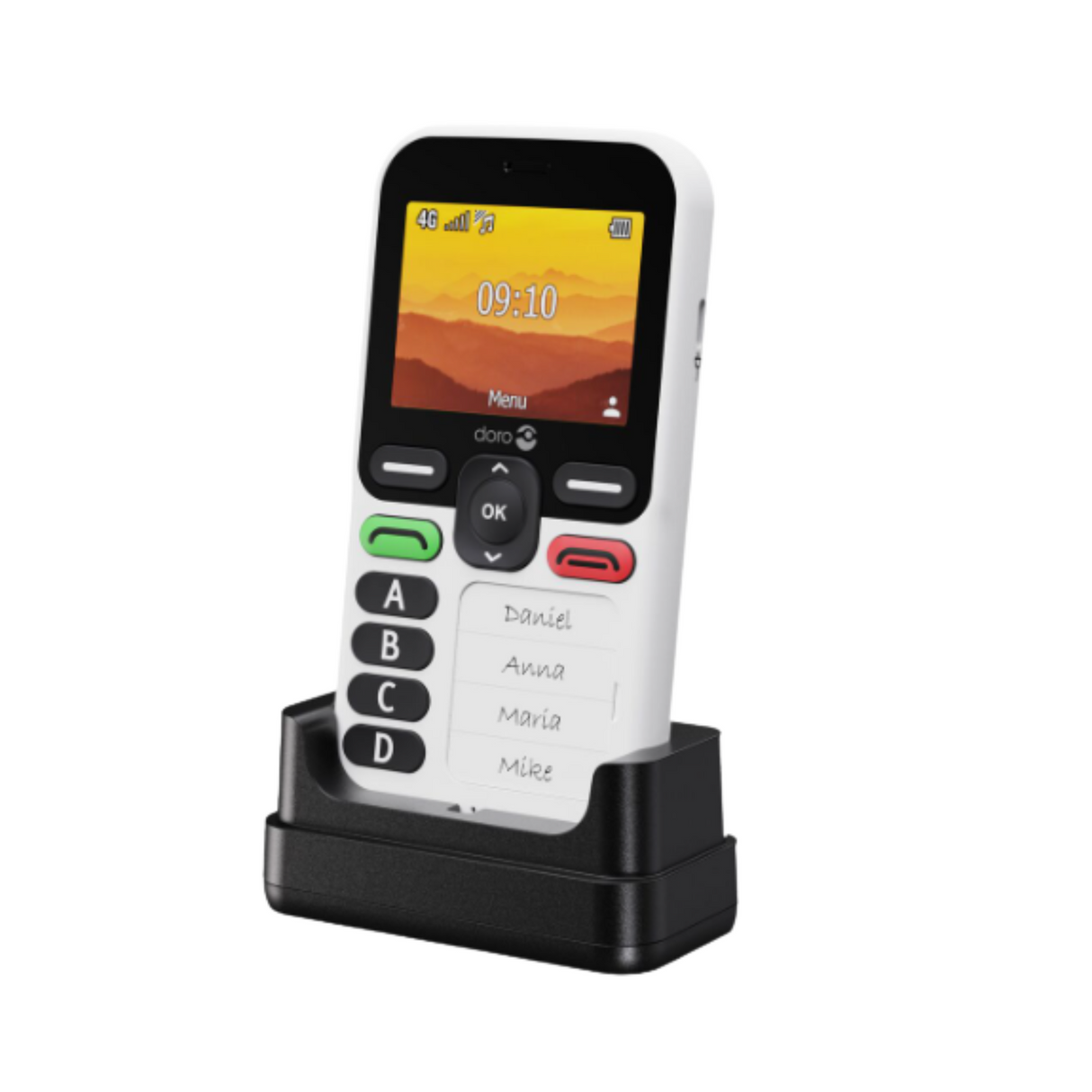 *Doro Leva X10, White/Black