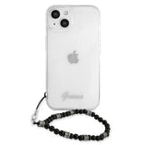 Guess GUHCP13MKPSBK iPhone 13 6.1" Transparent hardcase Black Pearl