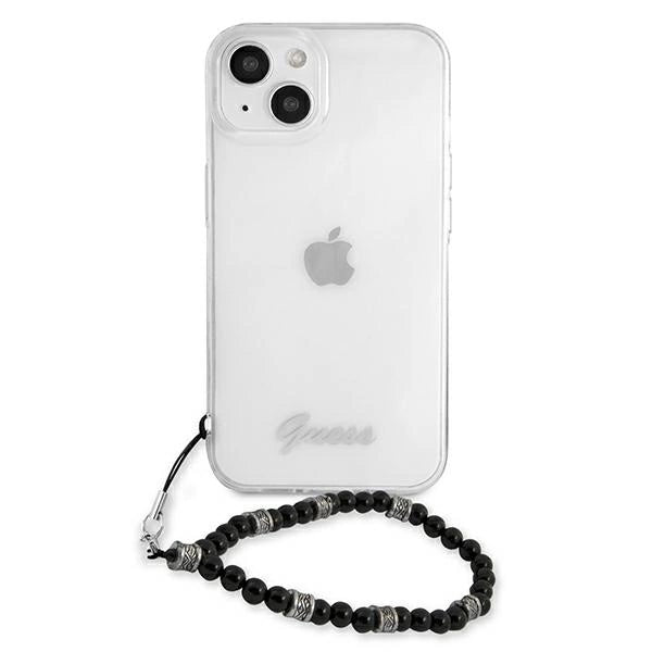 Guess GUHCP13SKPSBK iPhone 13 mini 5.4" Transparent hardcase Black Pearl