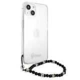 Guess GUHCP13SKPSBK iPhone 13 mini 5.4" Transparent hardcase Black Pearl