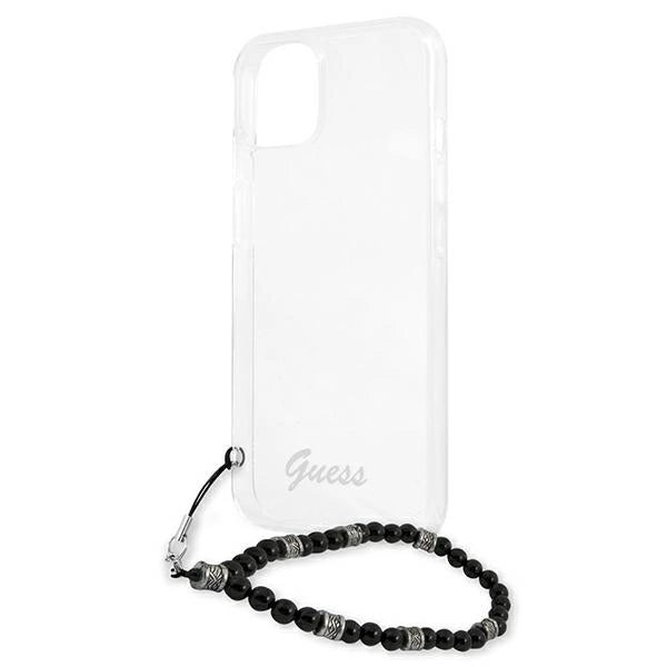 Guess GUHCP13SKPSBK iPhone 13 mini 5.4" Transparent hardcase Black Pearl