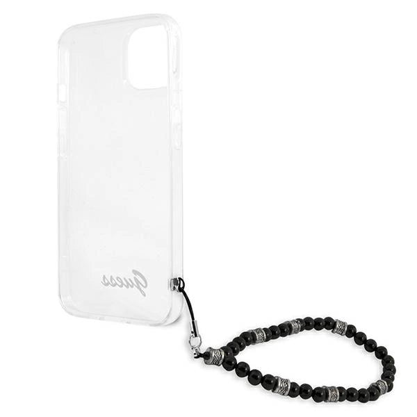 Guess GUHCP13SKPSBK iPhone 13 mini 5.4" Transparent hardcase Black Pearl