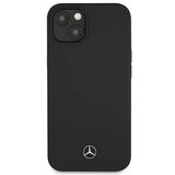 Mercedes Silicone Line Case for iPhone 13 mini - Black