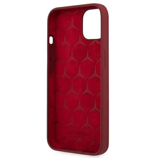Mercedes MEHCP13SSILRE iPhone 13 mini 5,4" rød/rød hardcase Silicone Line