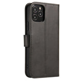 Magnet Case elegant cover Huawei nova 8 sort cover med standfunktion