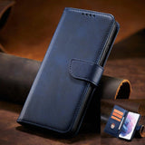 Magnet Case Elegant Case Cover Flip Cover Samsung Galaxy S22 + (S22 Plus) Blå