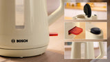 Bosch MyMoment elkedel 1,7 L 2400 W Cremefarvet, Anthracit