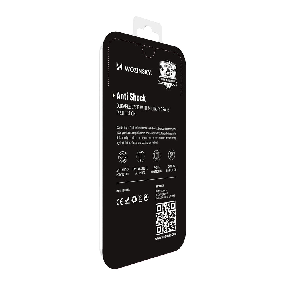 Wozinsky Anti Shock Armored Case til Samsung Galaxy A73 gennemsigtig
