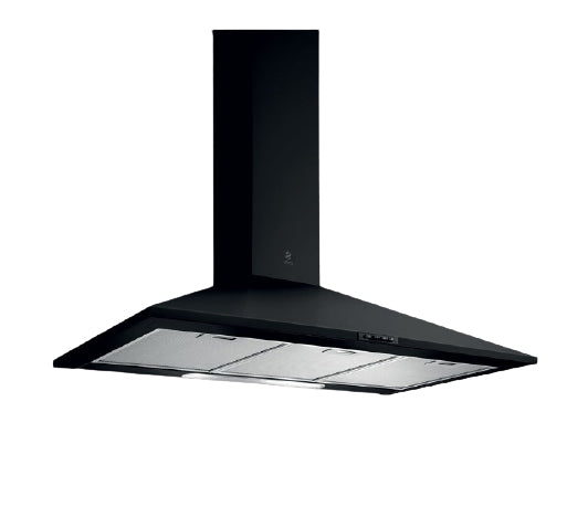 Elica PRF0151544 emhætte Vægmonteret Aluminium, Sort 395 m³/t