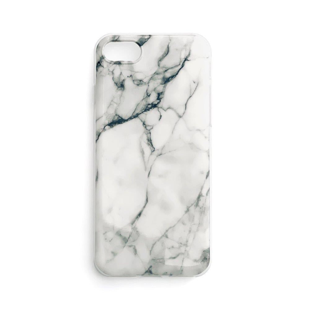 Wozinsky Marble TPU cover gel marmor til Samsung Galaxy S22 + (S22 Plus) hvid