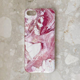 Wozinsky Marble TPU cover gel marmor til Samsung Galaxy S22 + (S22 Plus) pink