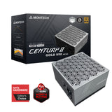 Montech CENTURY II enhed til strømforsyning 850 W 20+4 pin ATX ATX Sølv, Sort