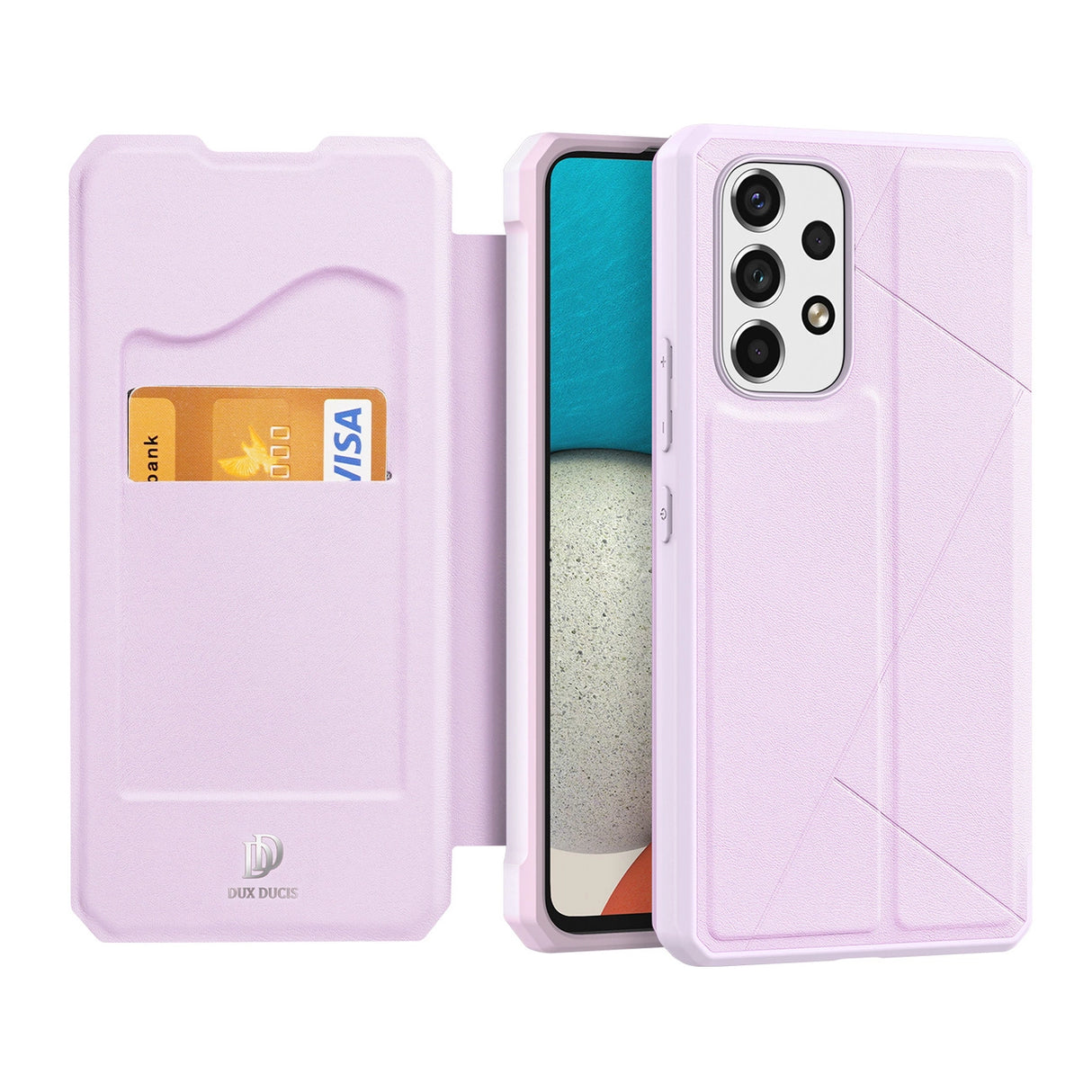 Dux Ducis Skin X Holster Cover for Samsung Galaxy A73 pink
