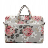 Canvaslife Briefcase 15-16'' Laptop Bag - Navy Blue and White