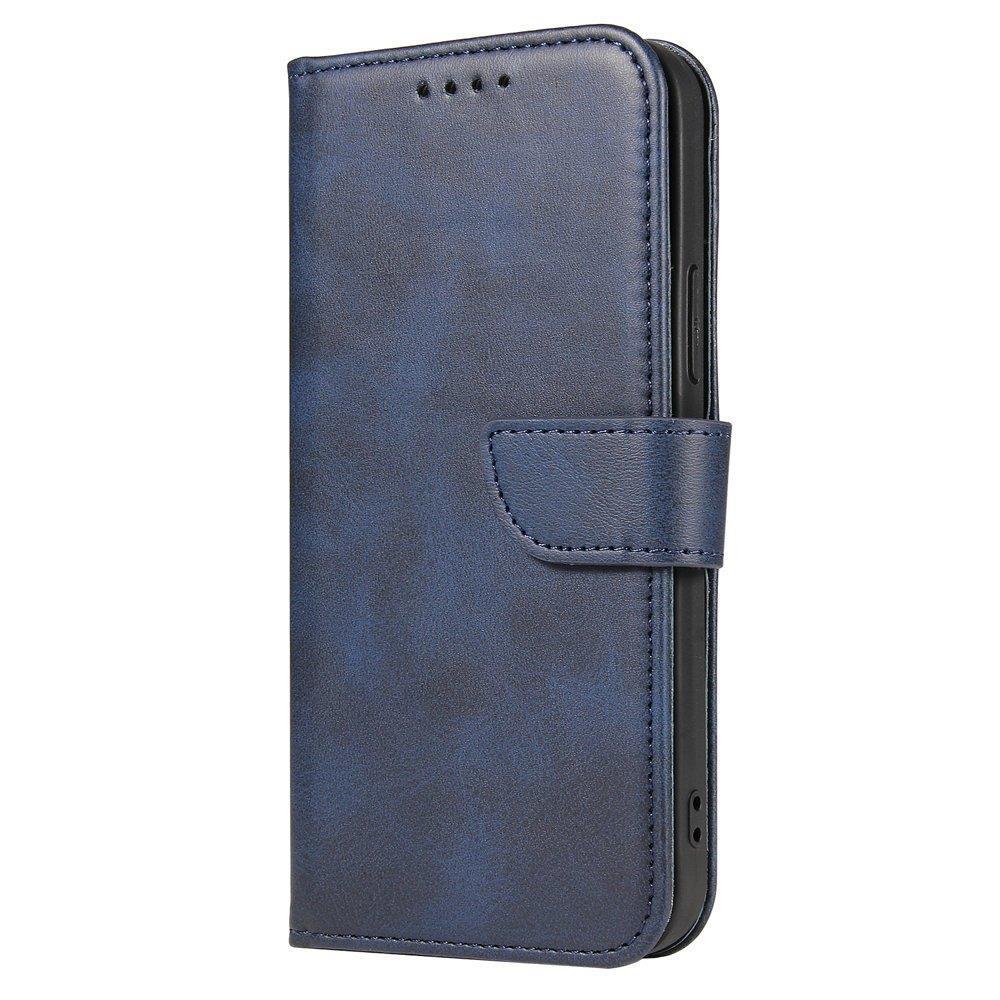 Magnet Case elegant cover med flap og stativ funktion til Samsung Galaxy A73 blå