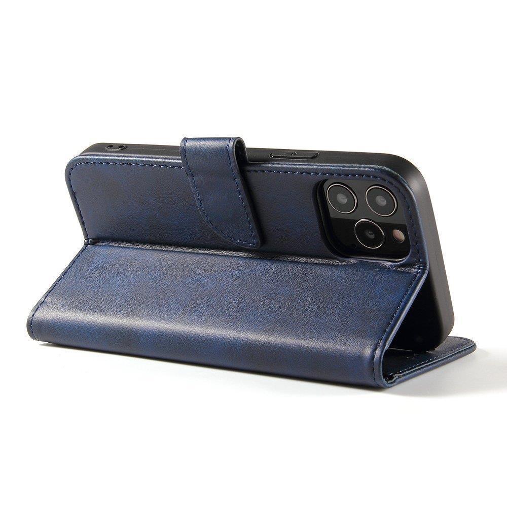 Magnet Case elegant cover med flap og stativ funktion til Samsung Galaxy A73 blå