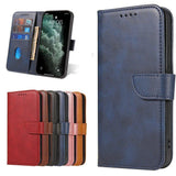 Magnet Case elegant cover med flap og stativ funktion til Samsung Galaxy A73 blå
