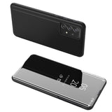 Clear View Case flip cover til Samsung Galaxy A73 sort