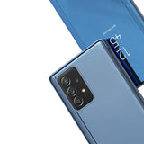Clear View Case flip cover til Samsung Galaxy A73 sort