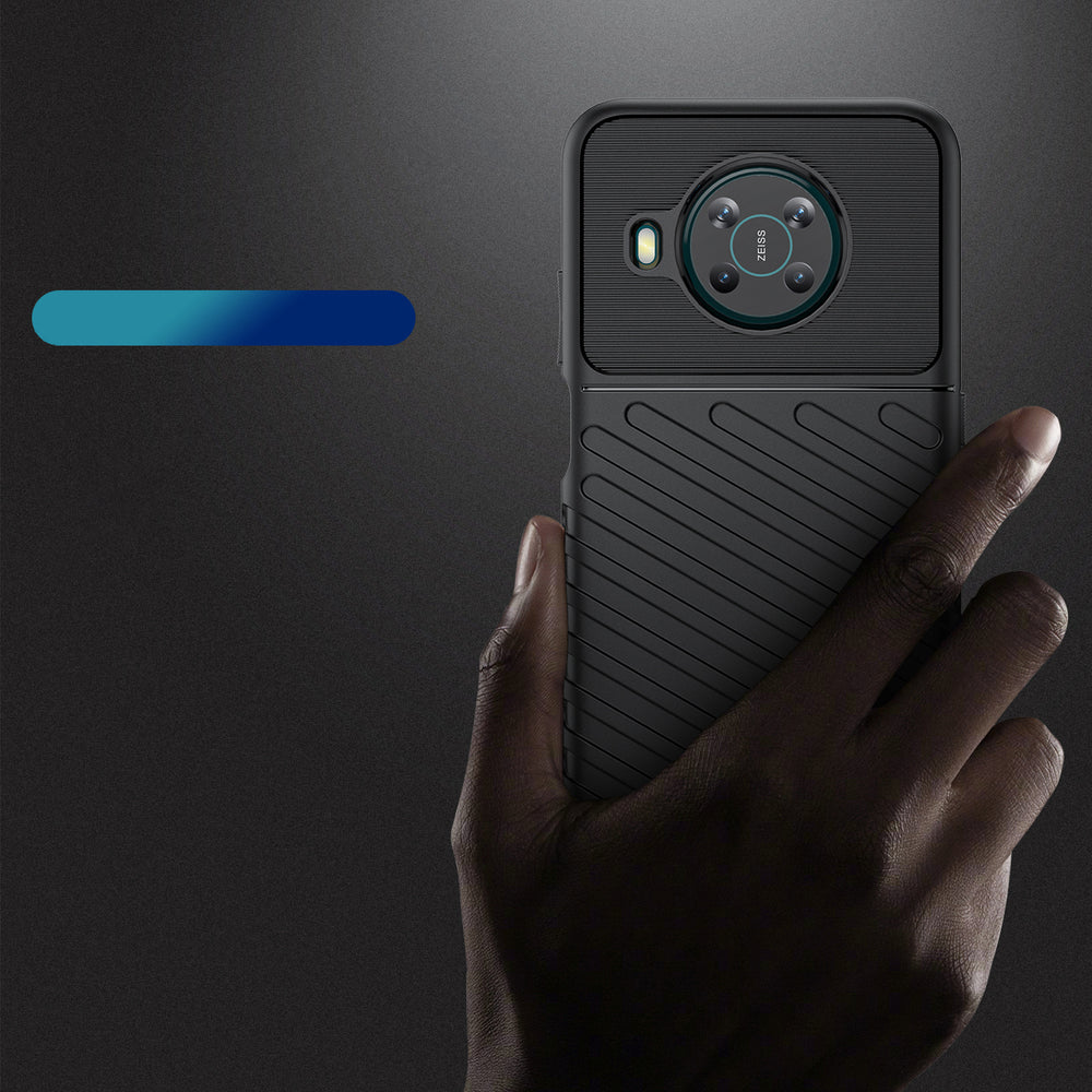 Thunder Case fleksibelt pansret cover til Nokia X100 sort
