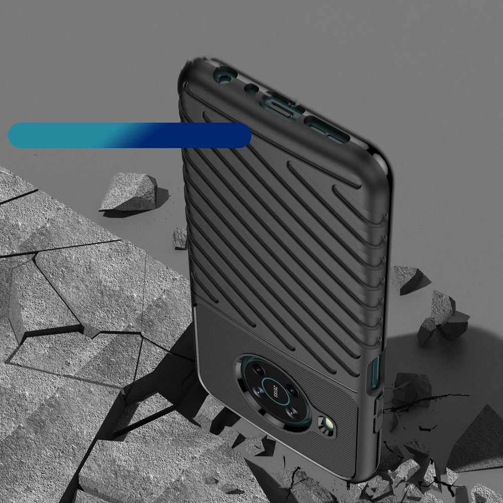 Thunder Case fleksibelt pansret cover til Nokia X100 sort