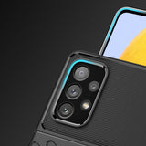 Thunder Case fleksibelt pansret cover til Samsung Galaxy A73 sort