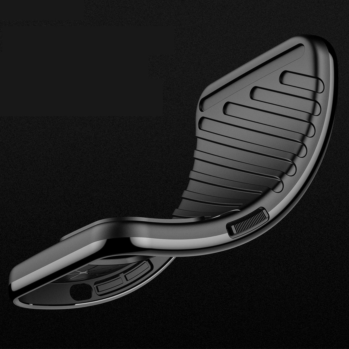 Thunder Case fleksibelt pansret cover til Samsung Galaxy A73 sort